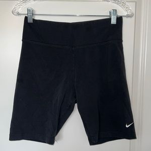 Nike size large biker shorts